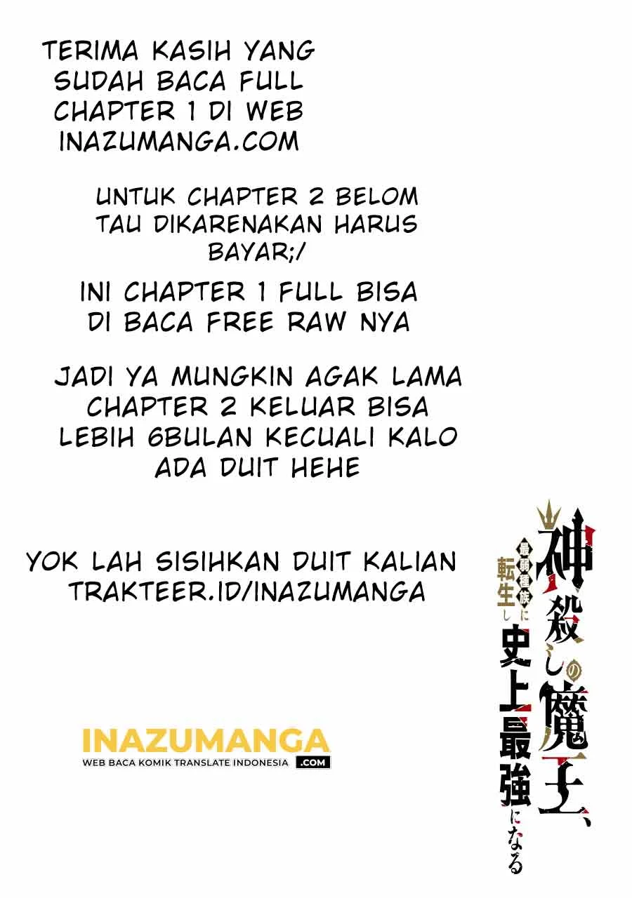 Kamigoroshi no Maou Saijyaku Shuzoku ni Tensei shi Shijyou Saikyou ni naru Chapter 1.4 - halaman 21