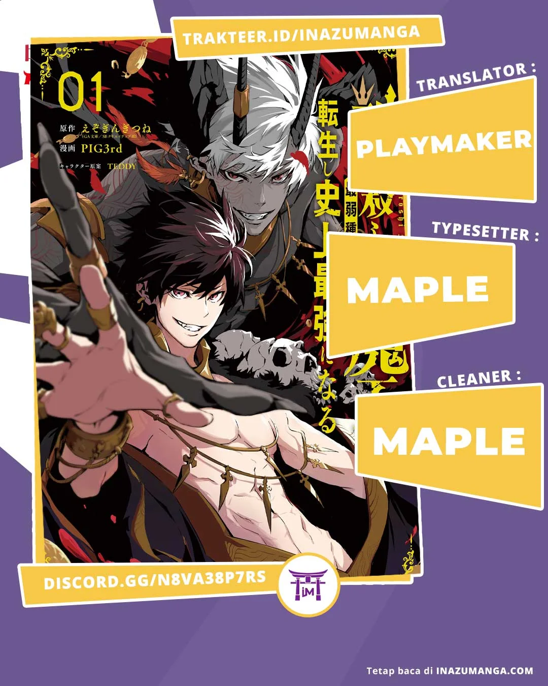 Kamigoroshi no Maou Saijyaku Shuzoku ni Tensei shi Shijyou Saikyou ni naru Chapter 6 - halaman 1