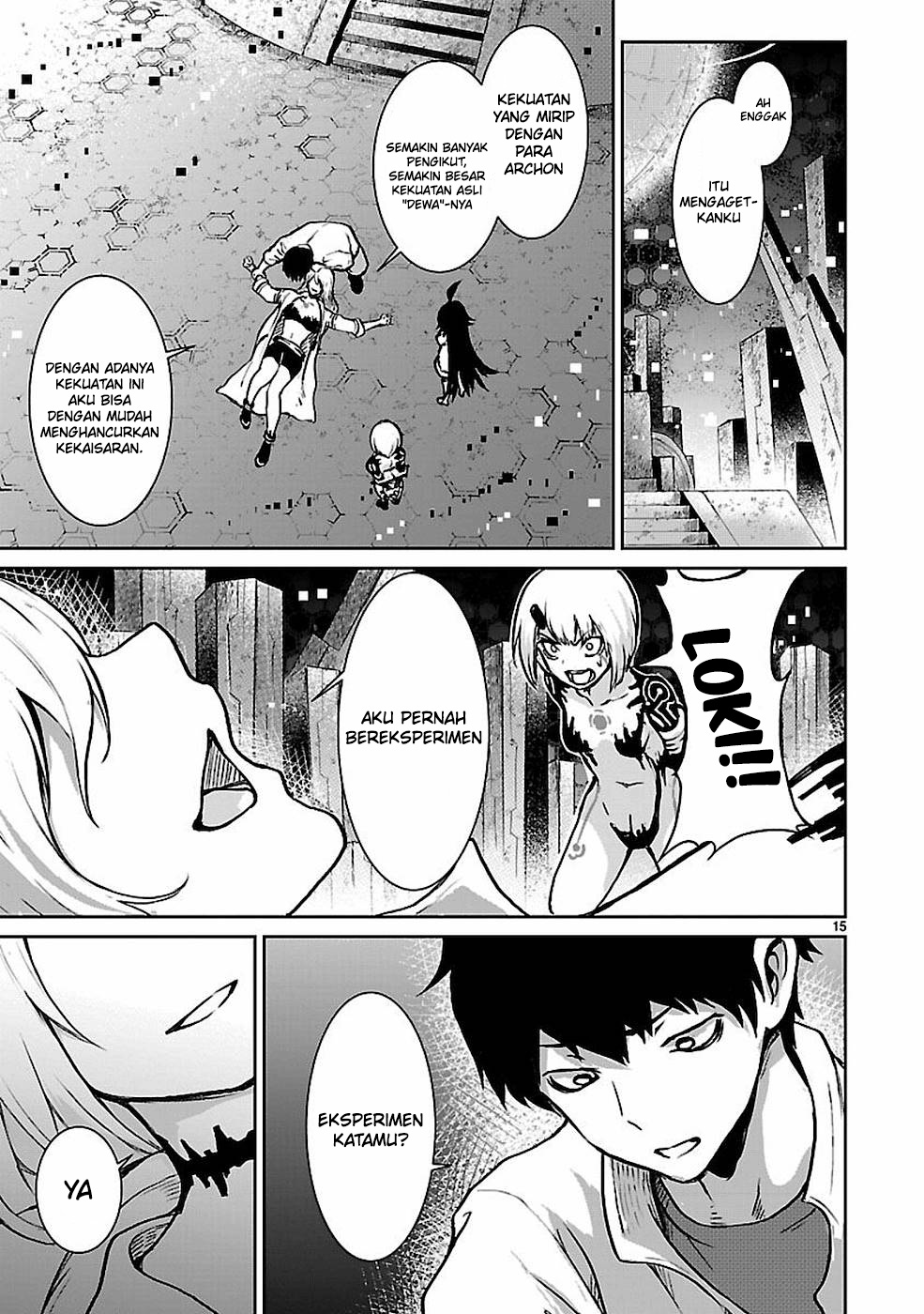 Kaminaki Sekai no Kamisama Katsudou Chapter 10 - halaman 17