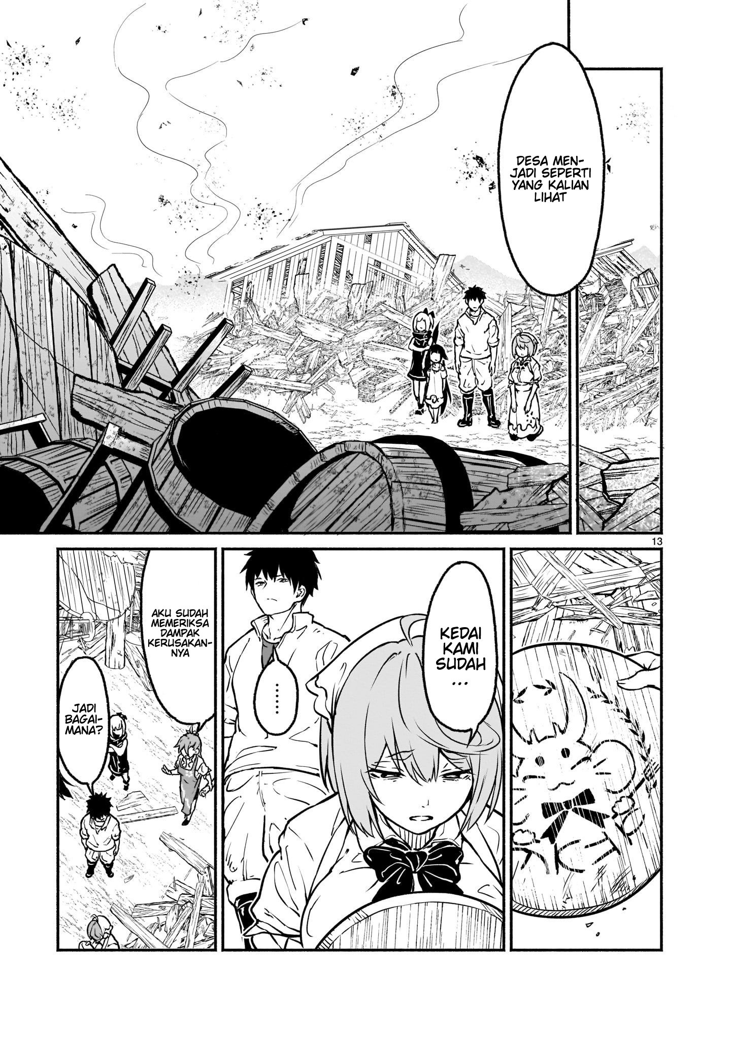Kaminaki Sekai no Kamisama Katsudou Chapter 21 - halaman 13