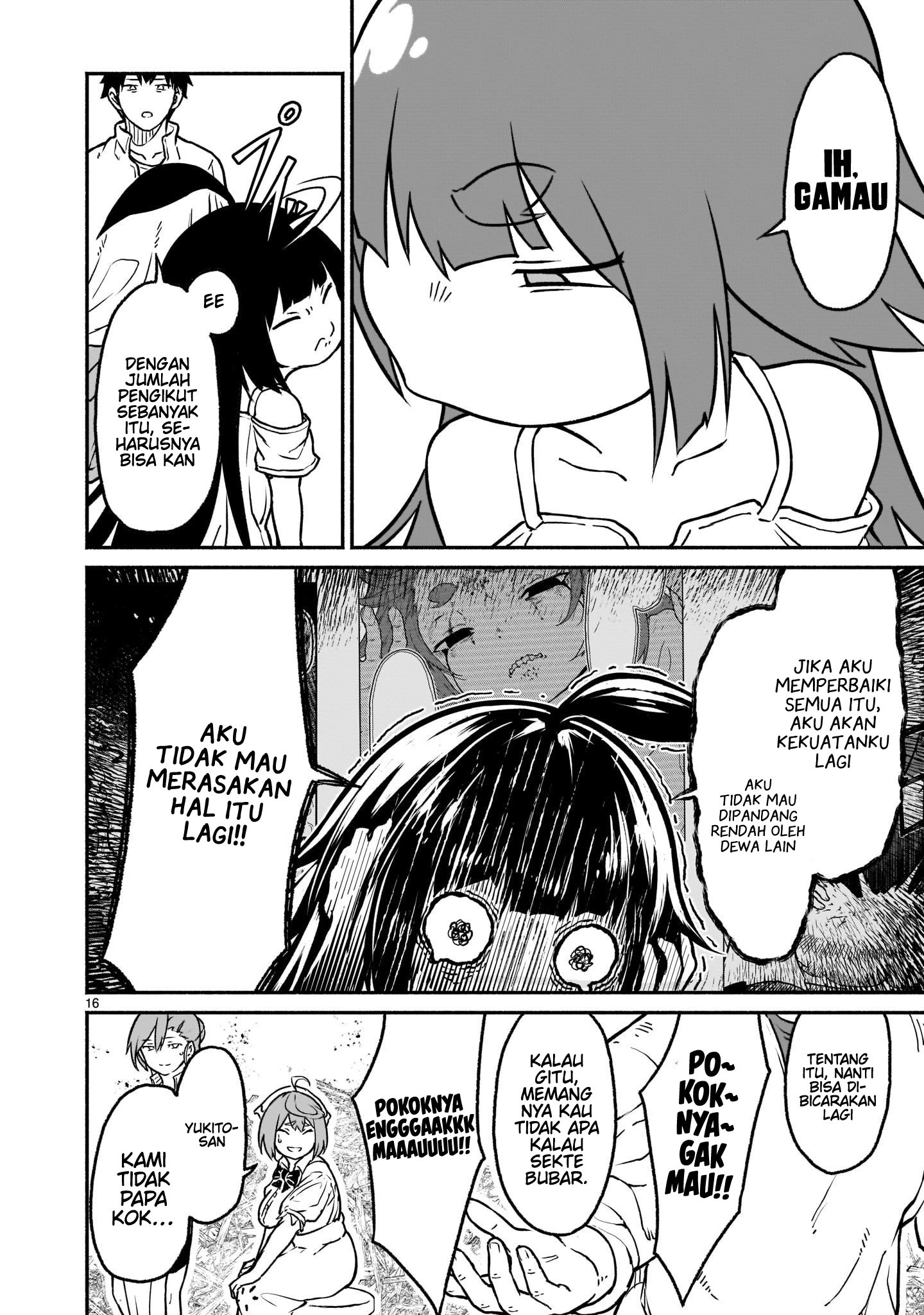 Kaminaki Sekai no Kamisama Katsudou Chapter 21 - halaman 16
