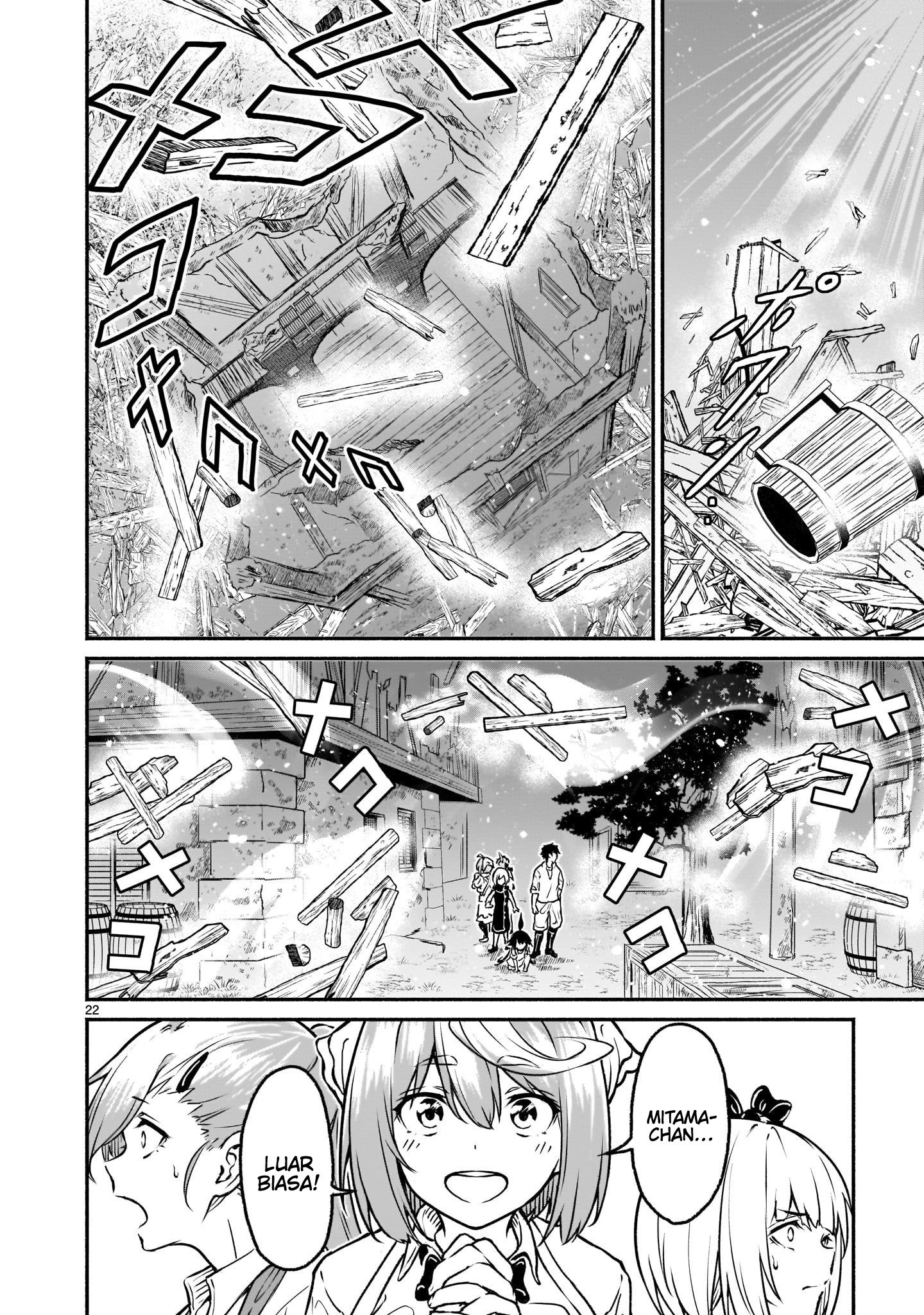 Kaminaki Sekai no Kamisama Katsudou Chapter 21 - halaman 22