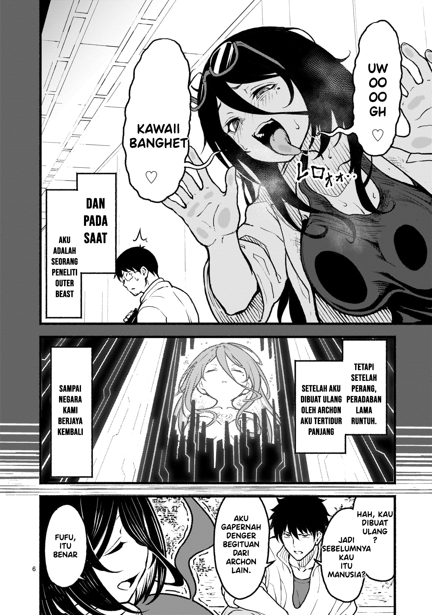 Kaminaki Sekai no Kamisama Katsudou Chapter 23 - halaman 6
