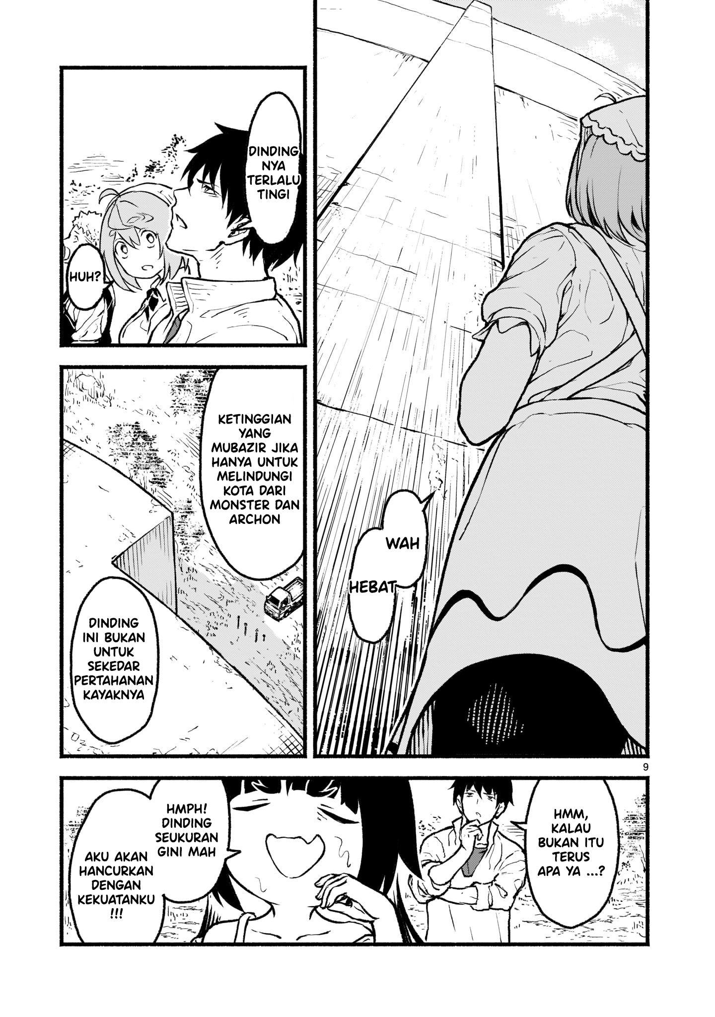 Kaminaki Sekai no Kamisama Katsudou Chapter 23 - halaman 9