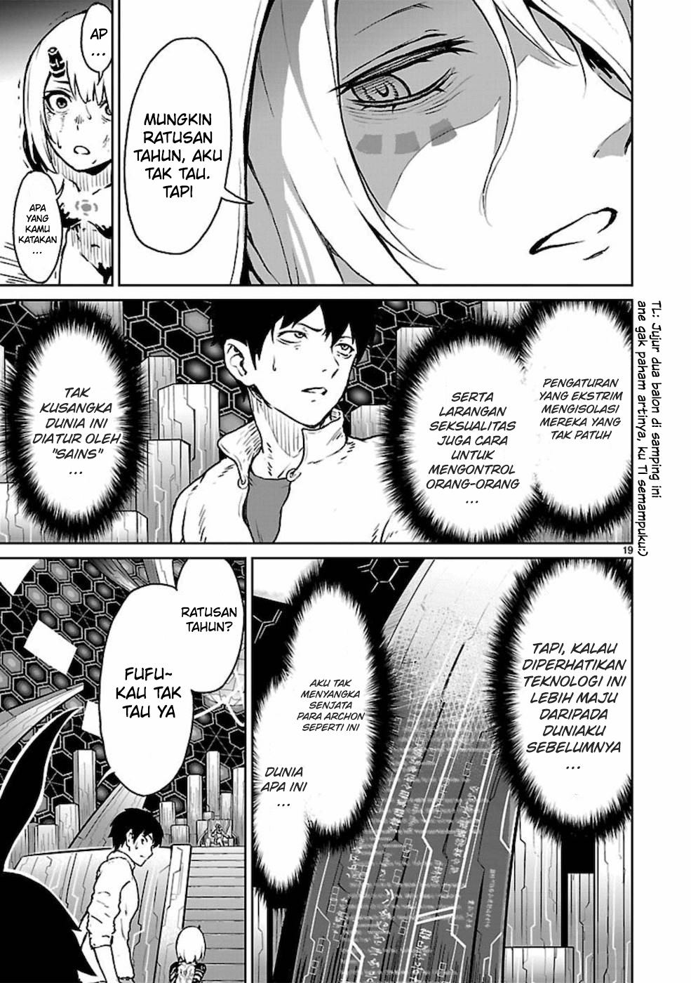 Kaminaki Sekai no Kamisama Katsudou Chapter 9 - halaman 19