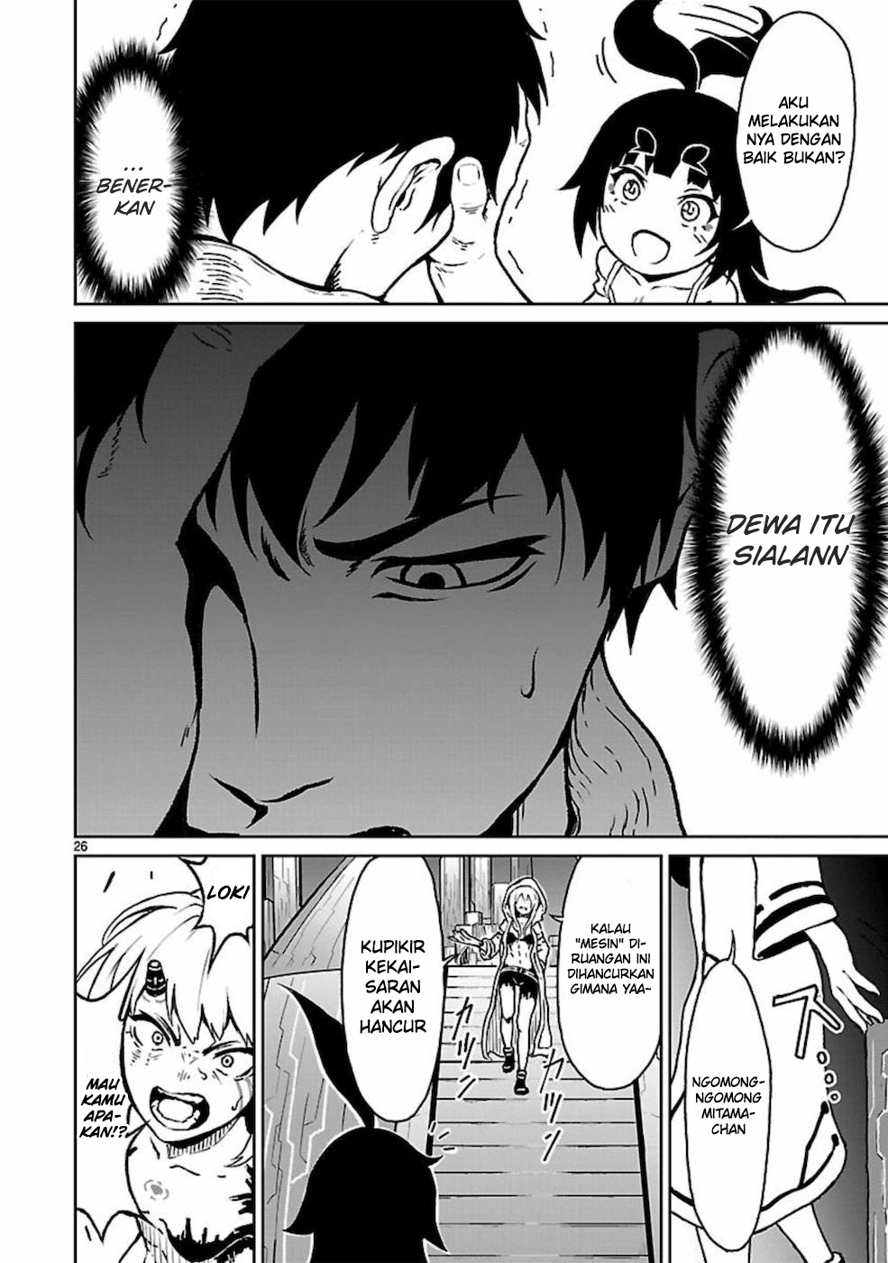 Kaminaki Sekai no Kamisama Katsudou Chapter 9 - halaman 25