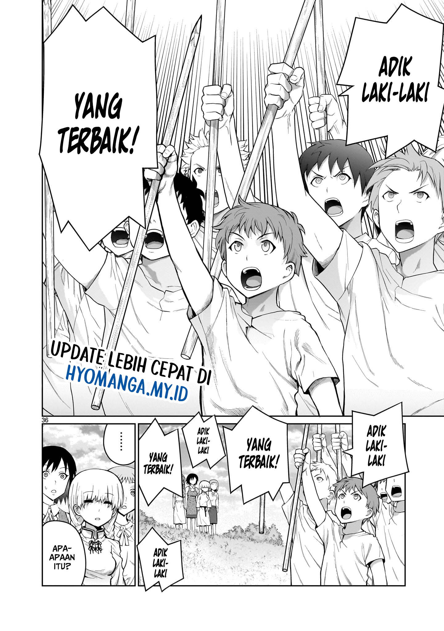 Kaminaki Sekai no Oneechan Katsudou Chapter 3 - halaman 36