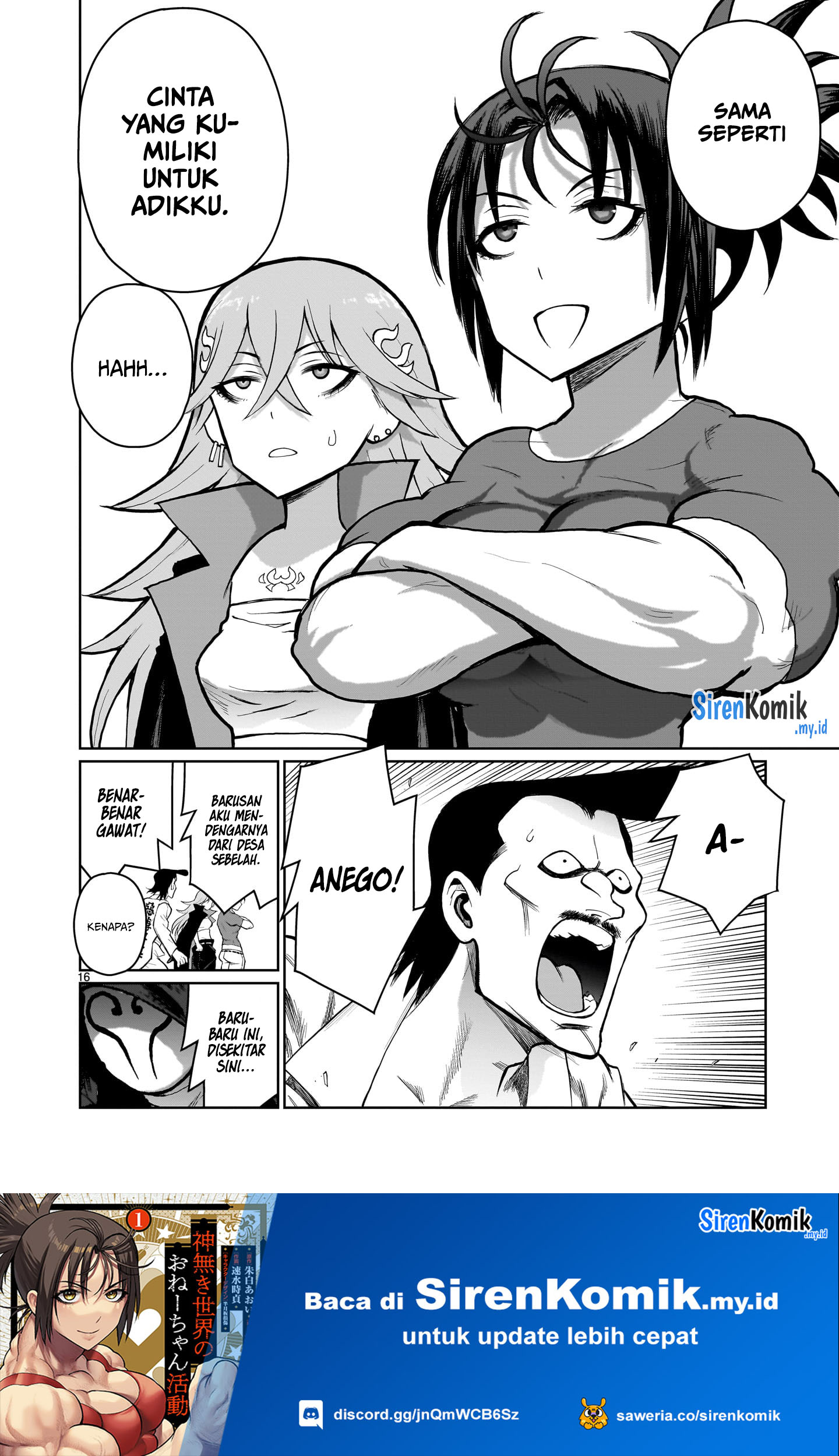 Kaminaki Sekai no Oneechan Katsudou Chapter 6 - halaman 16