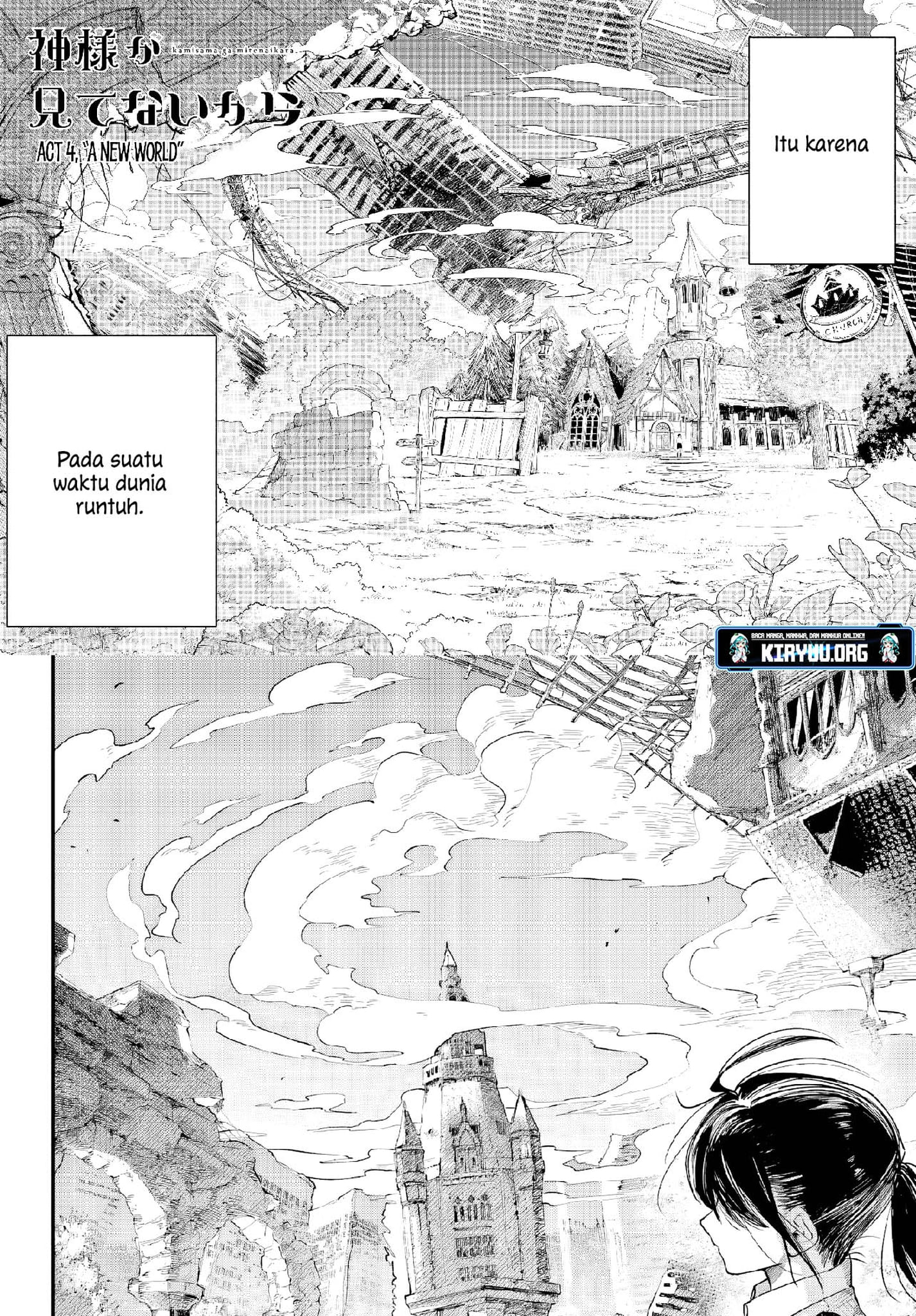 Kamisama ga Mitenai kara Chapter 1 - halaman 34