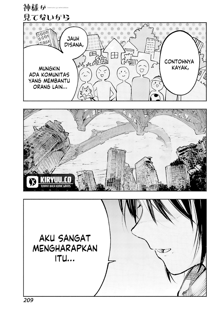 Kamisama ga Mitenai kara Chapter 4 - halaman 20