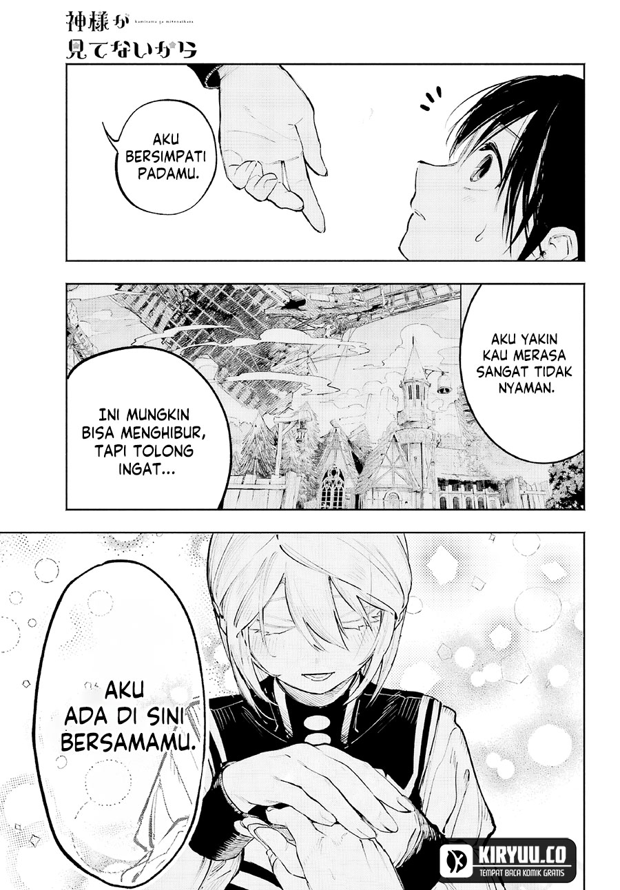 Kamisama ga Mitenai kara Chapter 4 - halaman 35
