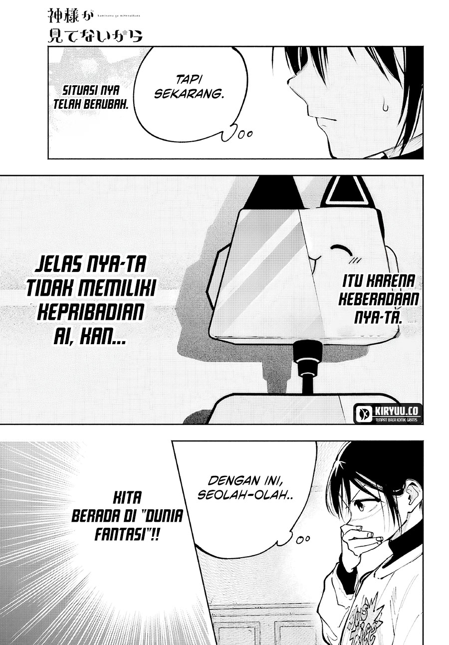 Kamisama ga Mitenai kara Chapter 5 - halaman 22