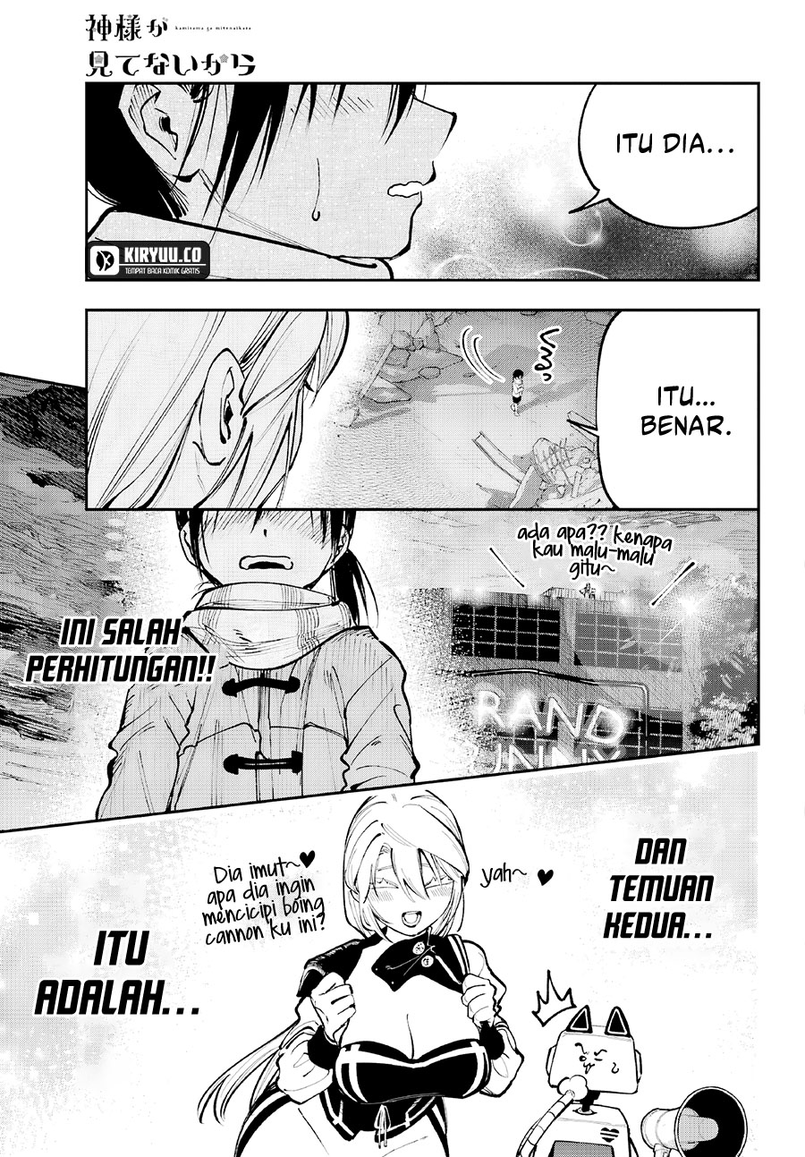 Kamisama ga Mitenai kara Chapter 5 - halaman 9