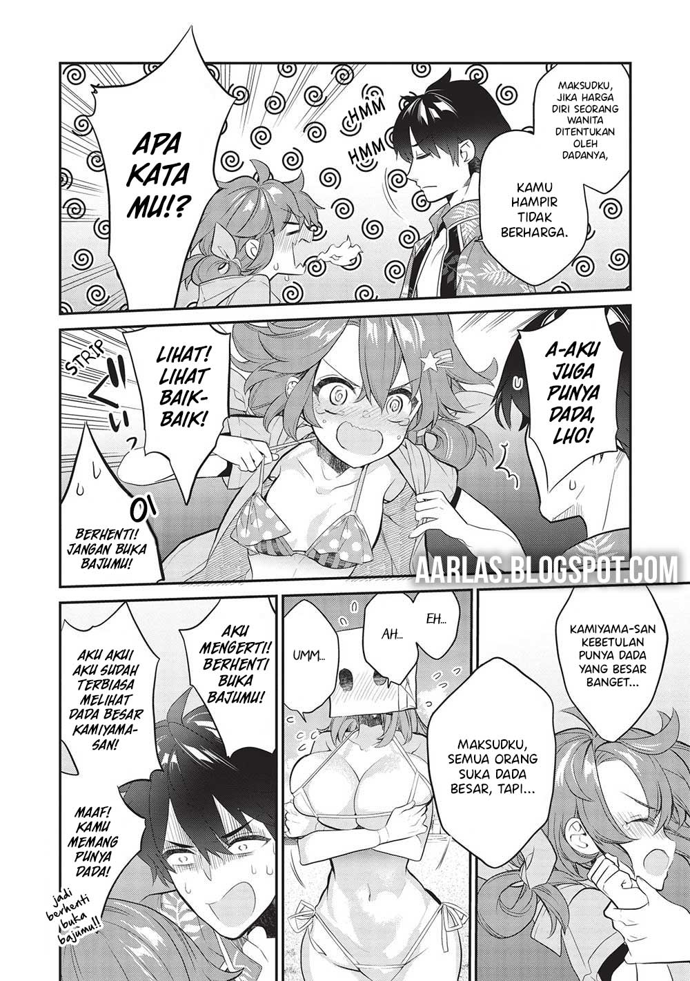 Kamiyama-san no Kamibukuro no Naka ni wa Chapter 15 - halaman 11