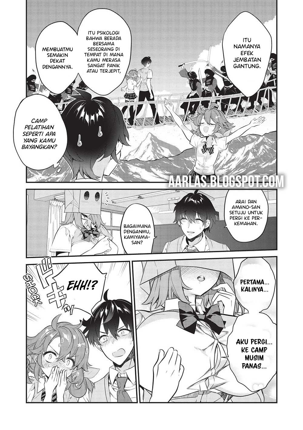 Kamiyama-san no Kamibukuro no Naka ni wa Chapter 15 - halaman 6