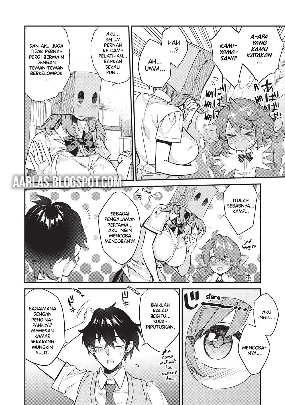 Kamiyama-san no Kamibukuro no Naka ni wa Chapter 15 - halaman 7
