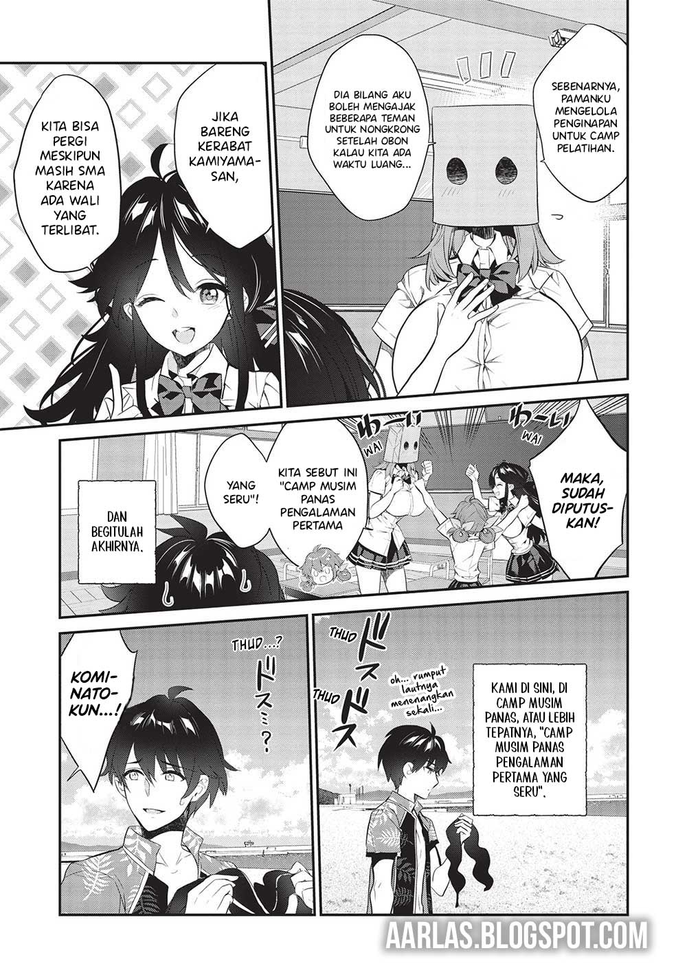 Kamiyama-san no Kamibukuro no Naka ni wa Chapter 15 - halaman 8