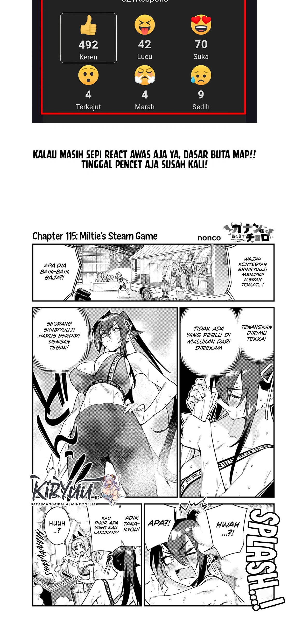 Kanan-sama wa Akumade Choroi Chapter 115 - halaman 3