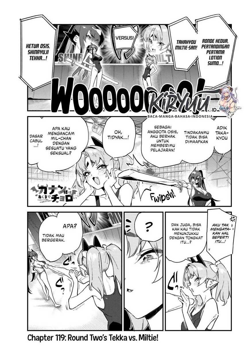 Kanan-sama wa Akumade Choroi Chapter 119 - halaman 2