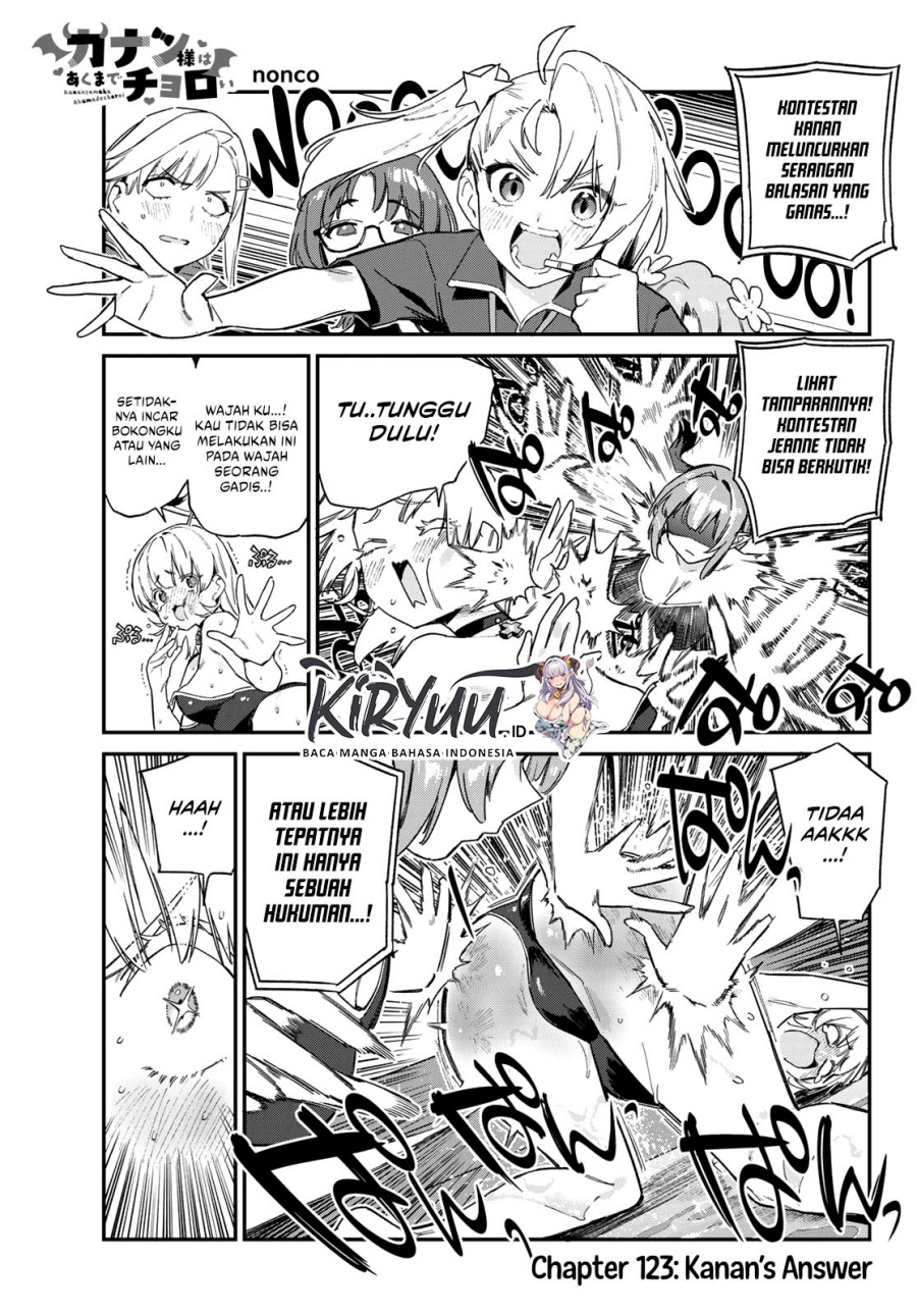 Kanan-sama wa Akumade Choroi Chapter 123 - halaman 2
