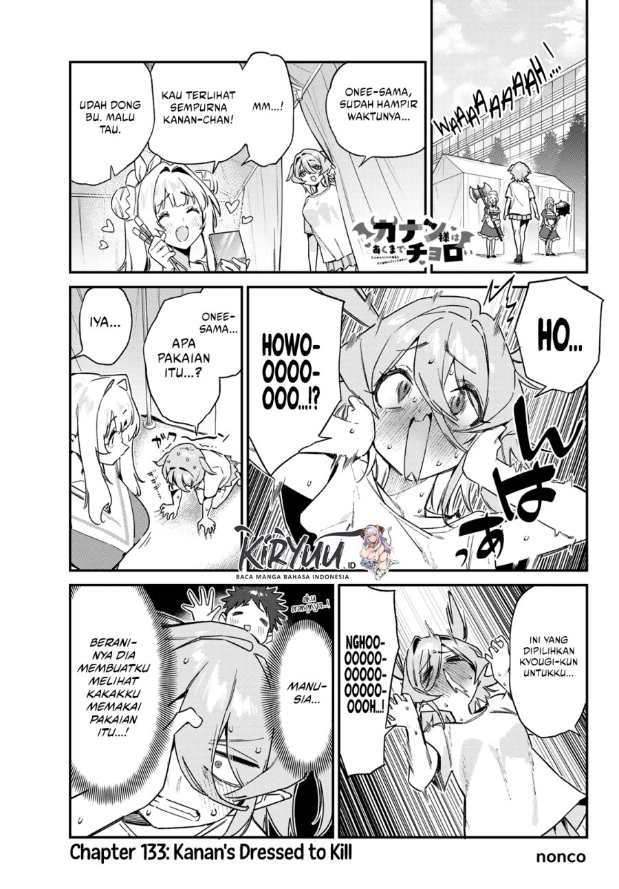 Kanan-sama wa Akumade Choroi Chapter 133 - halaman 2