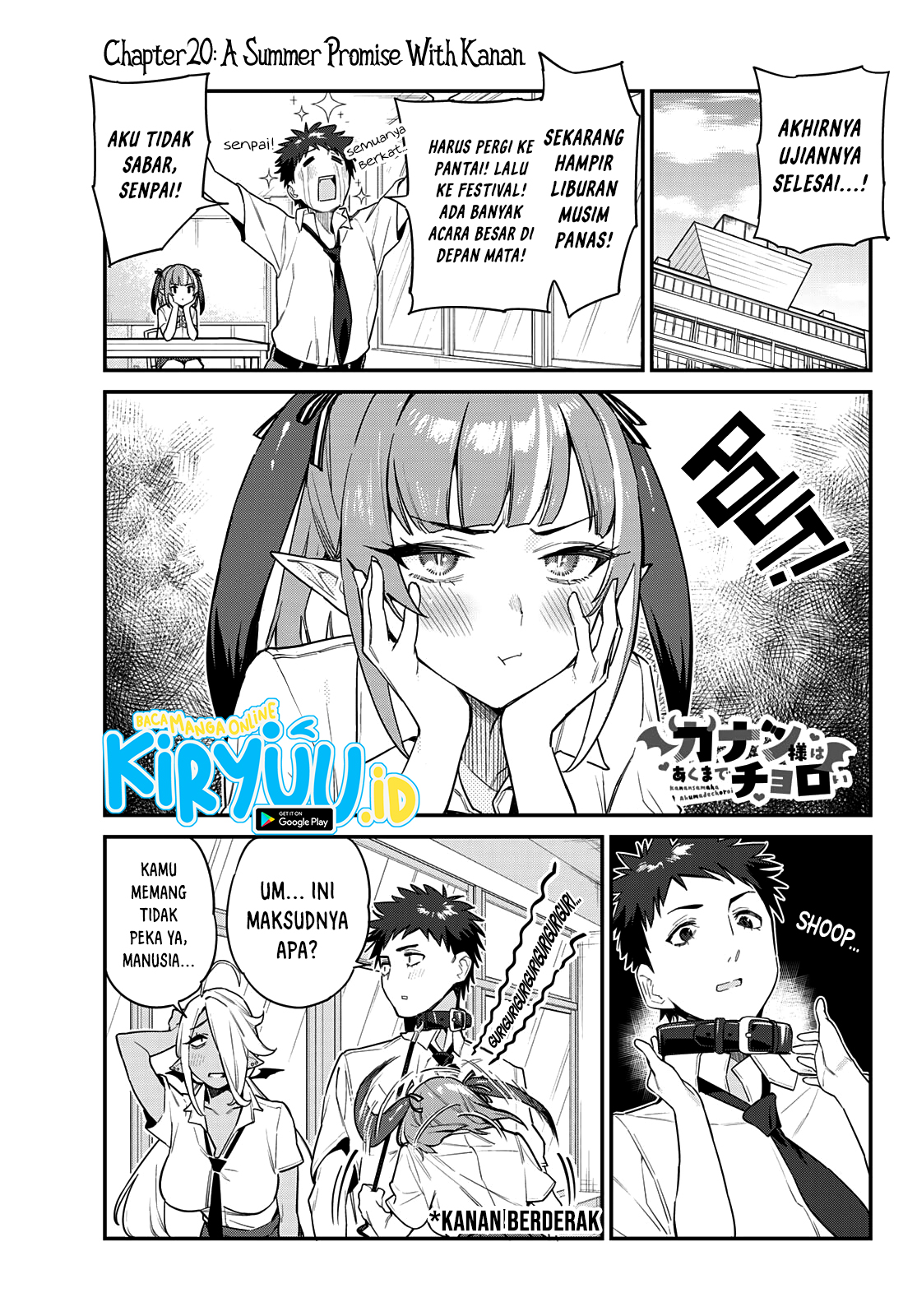 Kanan-sama wa Akumade Choroi Chapter 20 - halaman 2