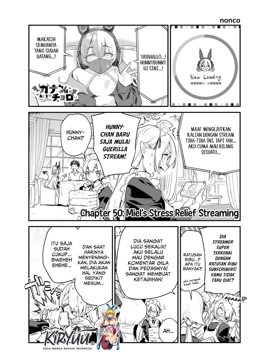 Kanan-sama wa Akumade Choroi Chapter 50 - halaman 2