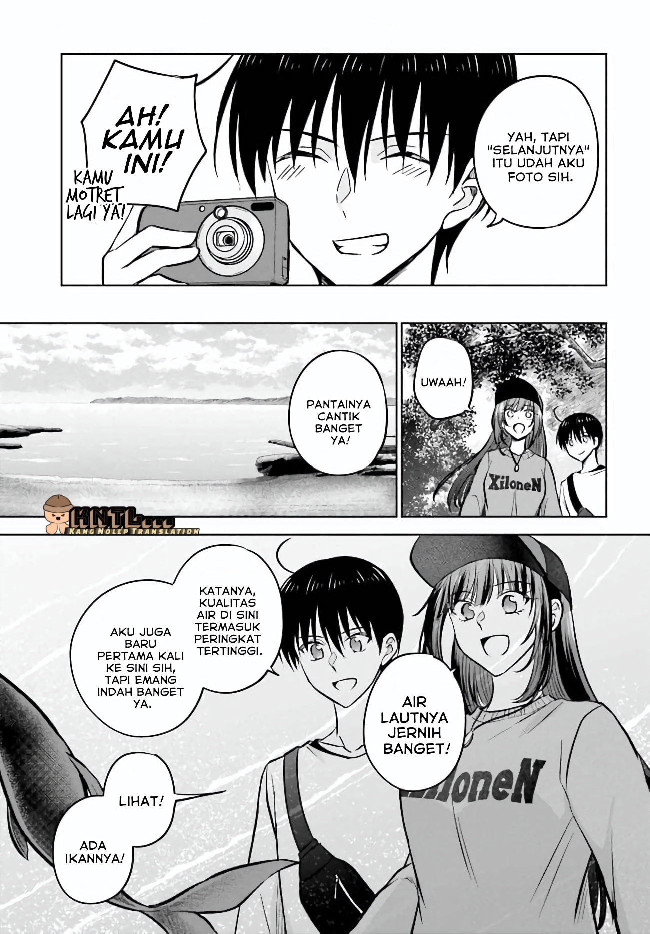 Kanojo ga Senpai ni NTR-reta node, Senpai no Kanojo wo NTR-masu Chapter 10.1 - halaman 13
