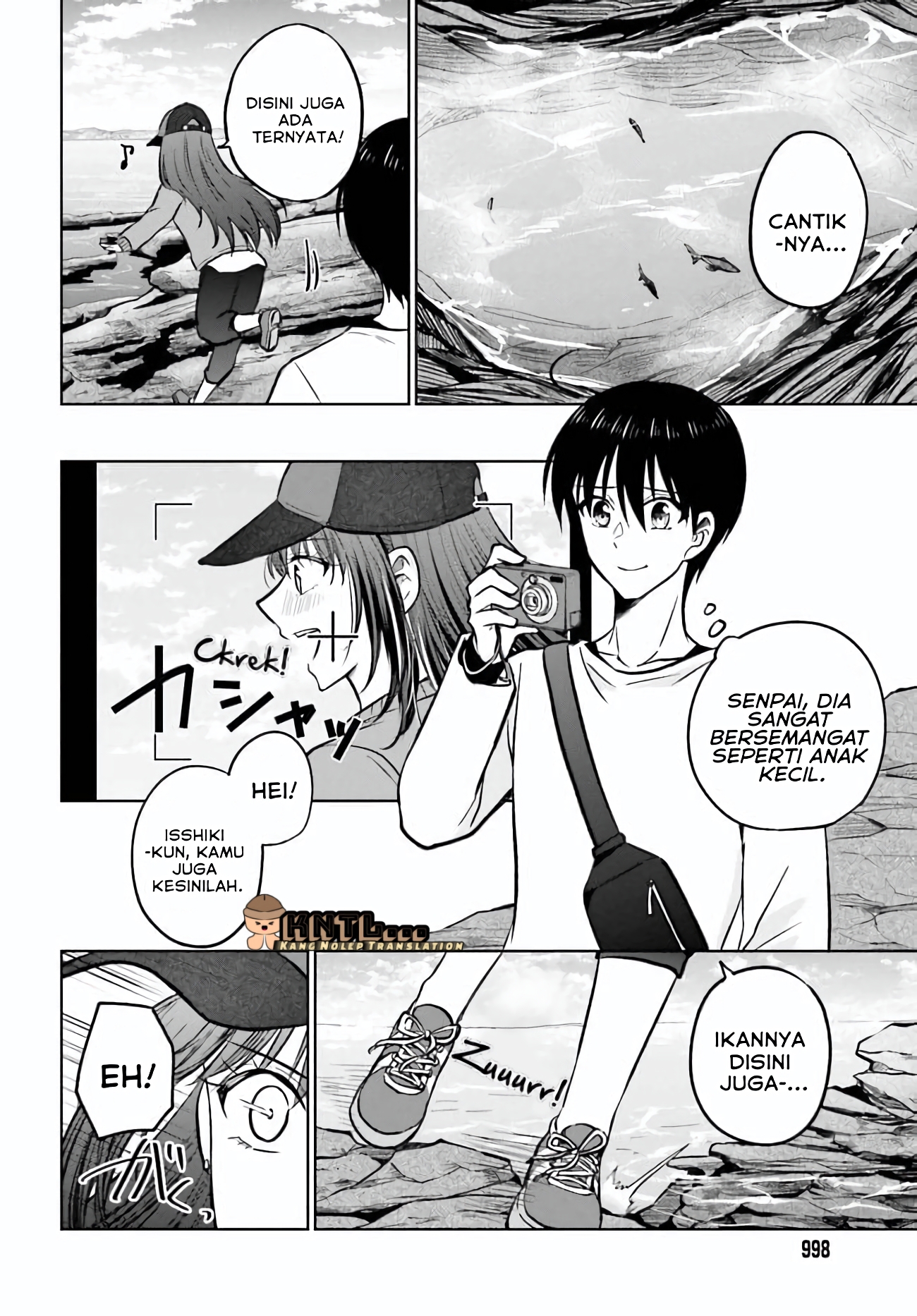 Kanojo ga Senpai ni NTR-reta node, Senpai no Kanojo wo NTR-masu Chapter 10.1 - halaman 14