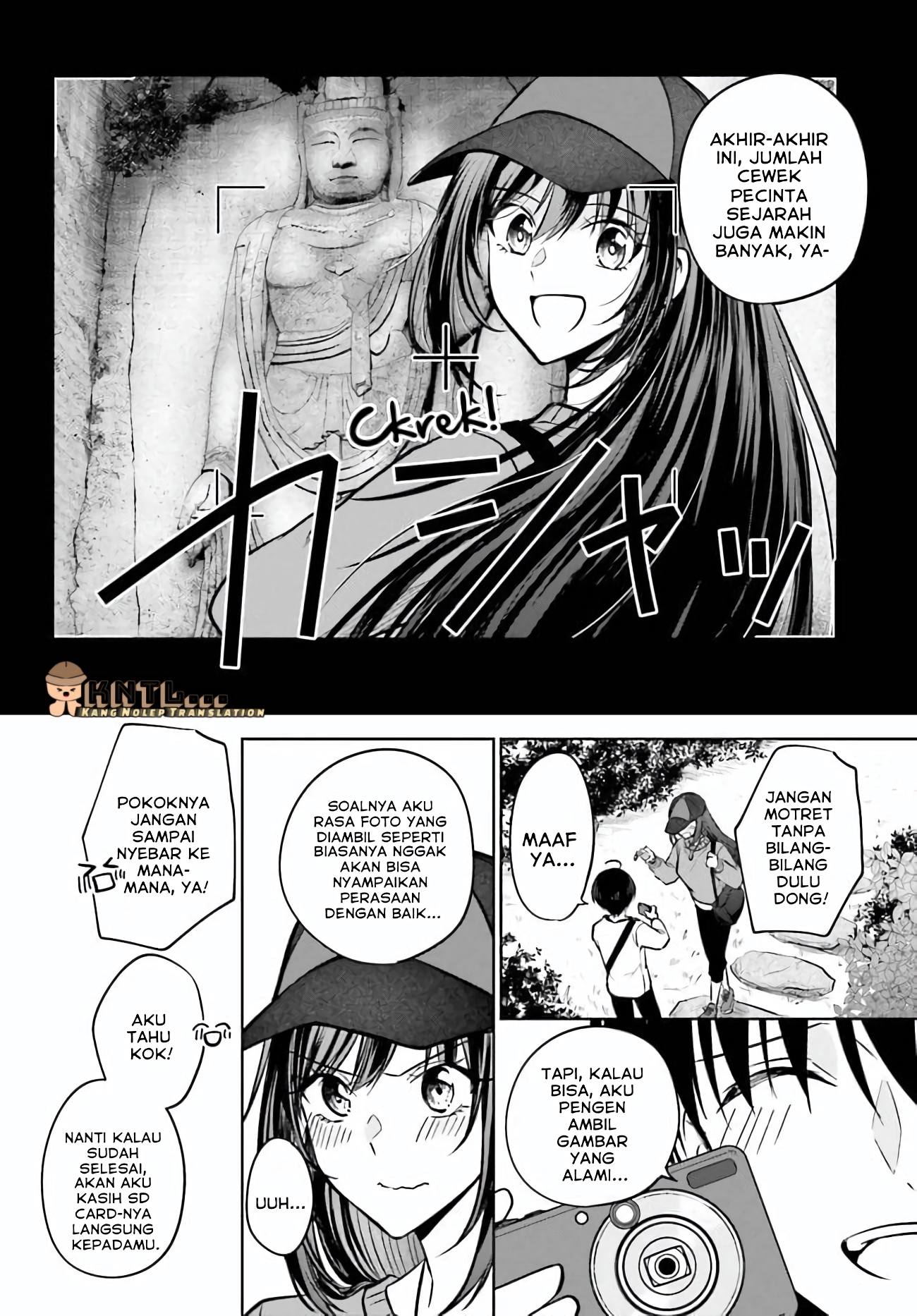 Kanojo ga Senpai ni NTR-reta node, Senpai no Kanojo wo NTR-masu Chapter 10.1 - halaman 6