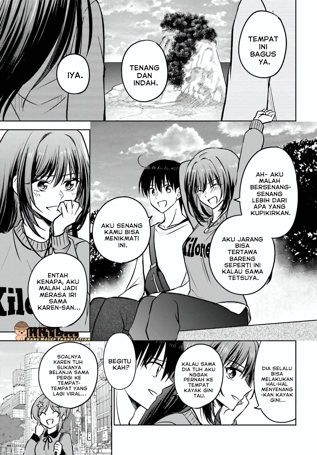 Kanojo ga Senpai ni NTR-reta node, Senpai no Kanojo wo NTR-masu Chapter 10.2 - halaman 11