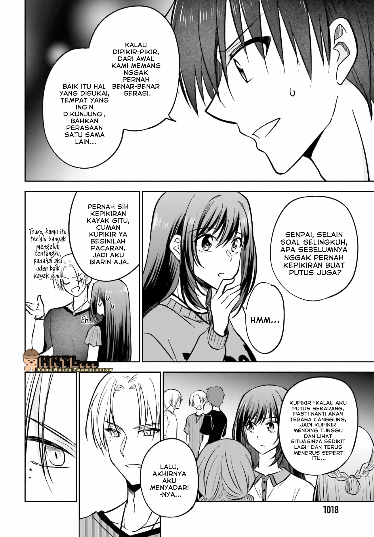 Kanojo ga Senpai ni NTR-reta node, Senpai no Kanojo wo NTR-masu Chapter 10.2 - halaman 12