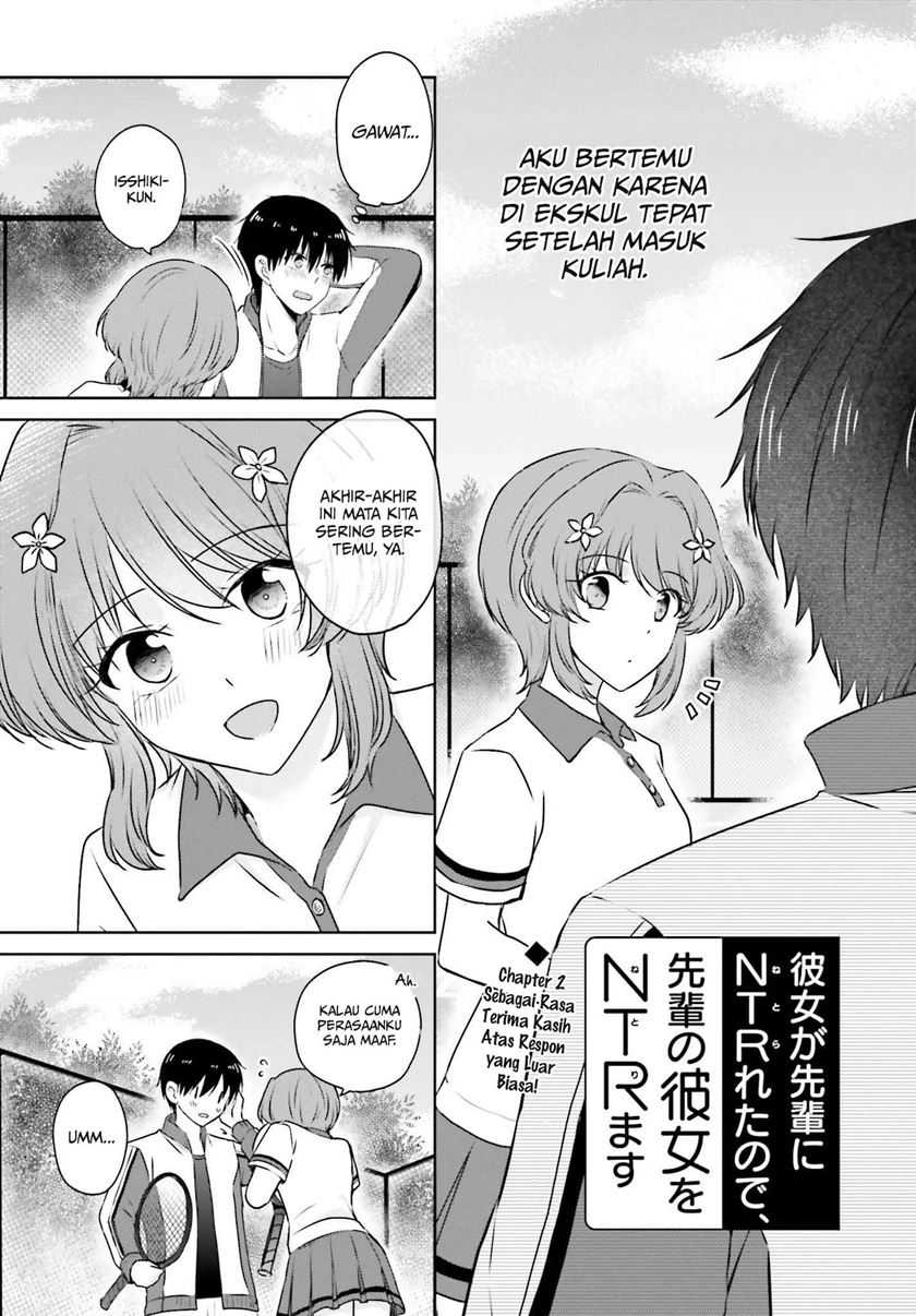Kanojo ga Senpai ni NTR-reta node, Senpai no Kanojo wo NTR-masu Chapter 2 - halaman 2