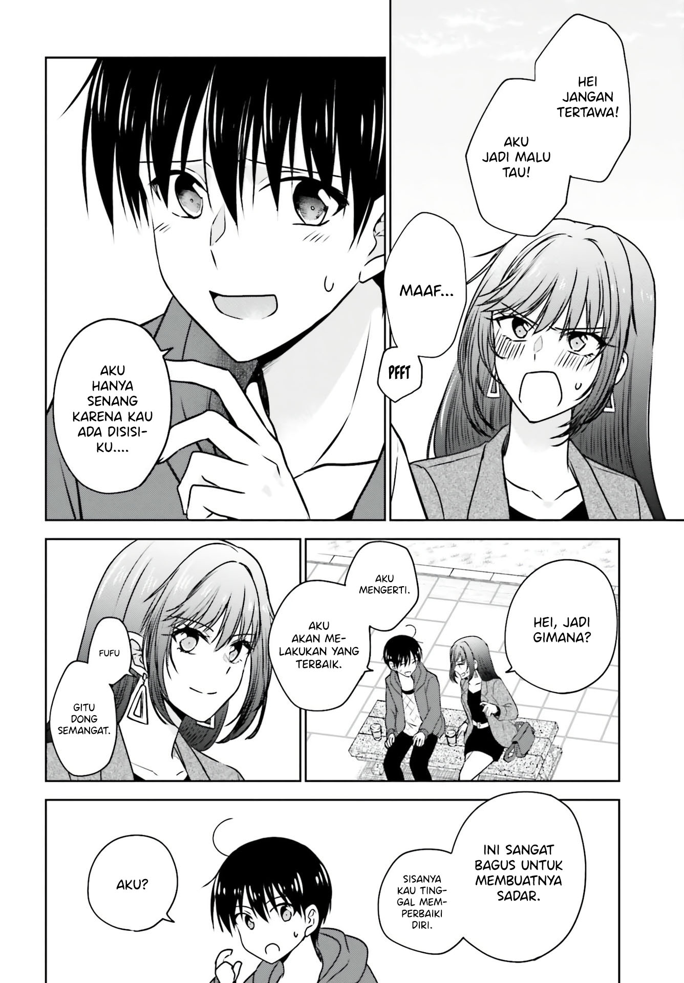 Kanojo ga Senpai ni NTR-reta node, Senpai no Kanojo wo NTR-masu Chapter 5 - halaman 17