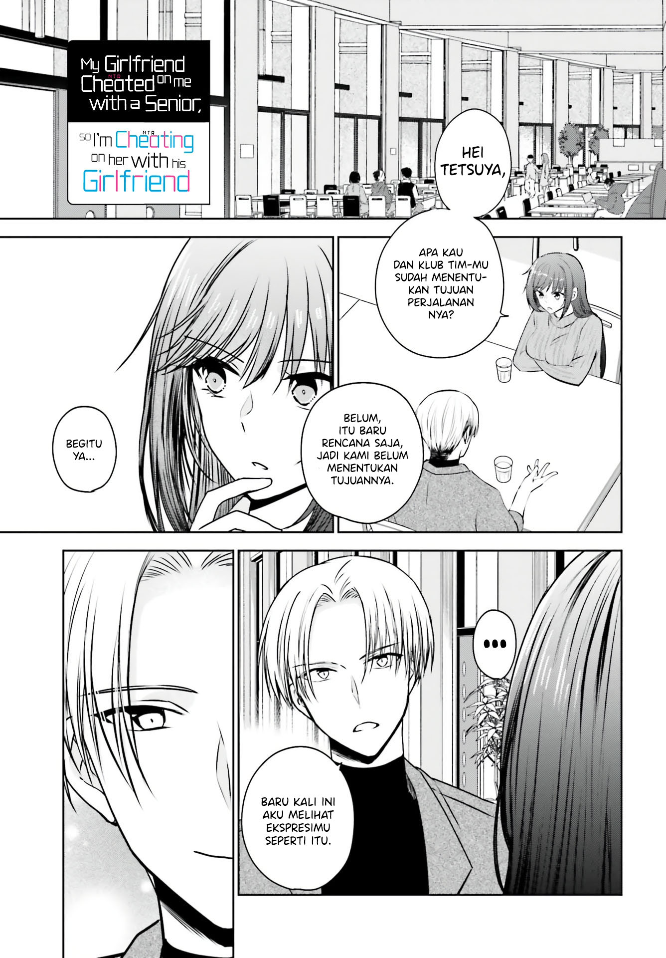 Kanojo ga Senpai ni NTR-reta node, Senpai no Kanojo wo NTR-masu Chapter 5 - halaman 2