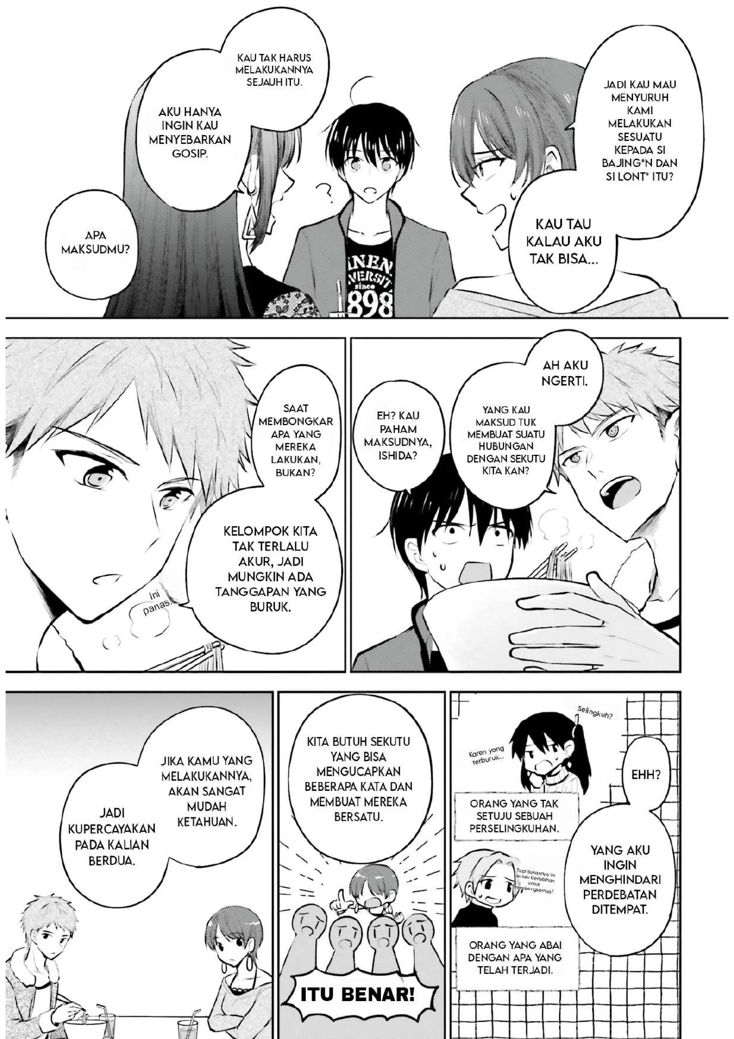 Kanojo ga Senpai ni NTR-reta node, Senpai no Kanojo wo NTR-masu Chapter 6 - halaman 16