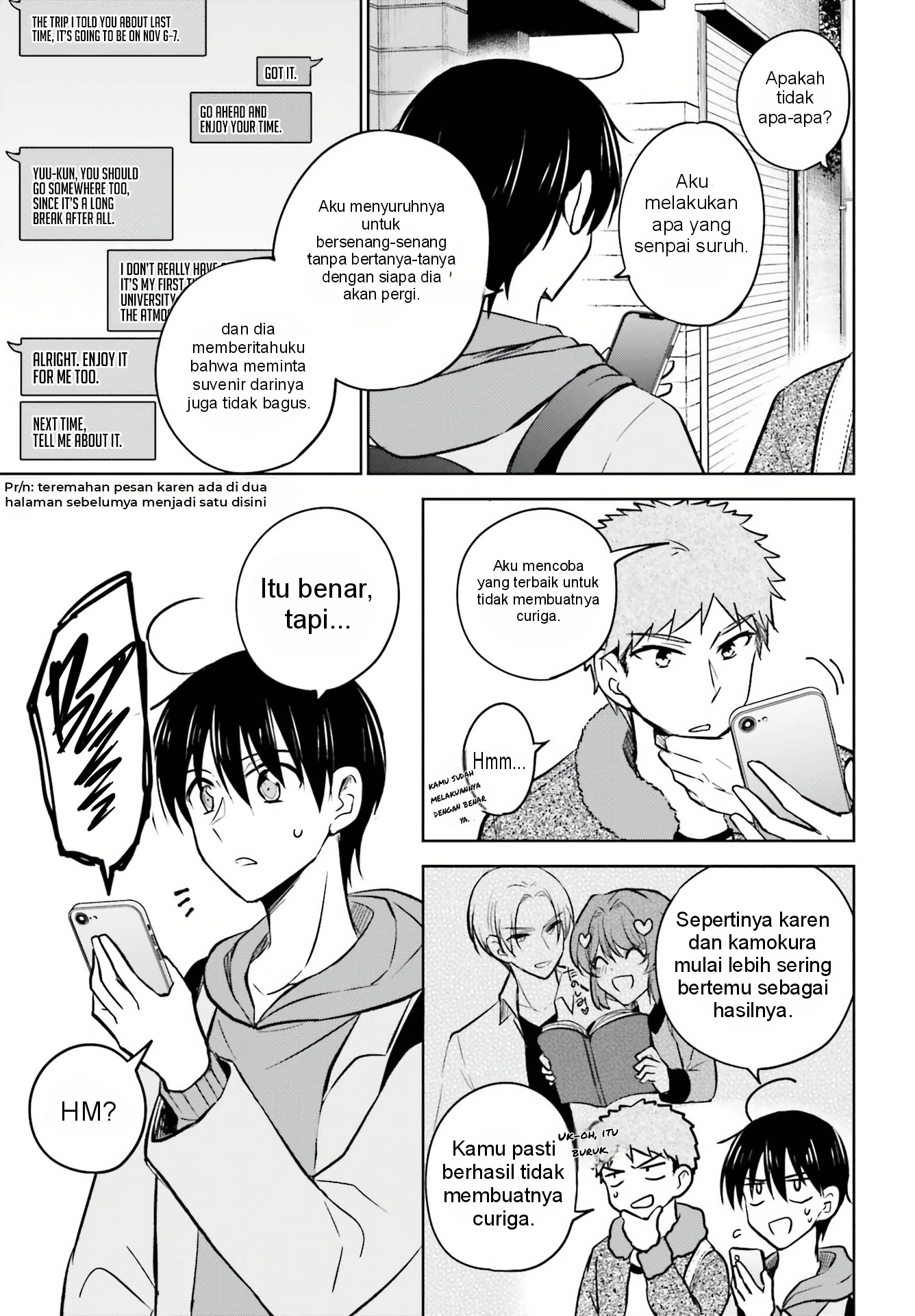 Kanojo ga Senpai ni NTR-reta node, Senpai no Kanojo wo NTR-masu Chapter 8 - halaman 15