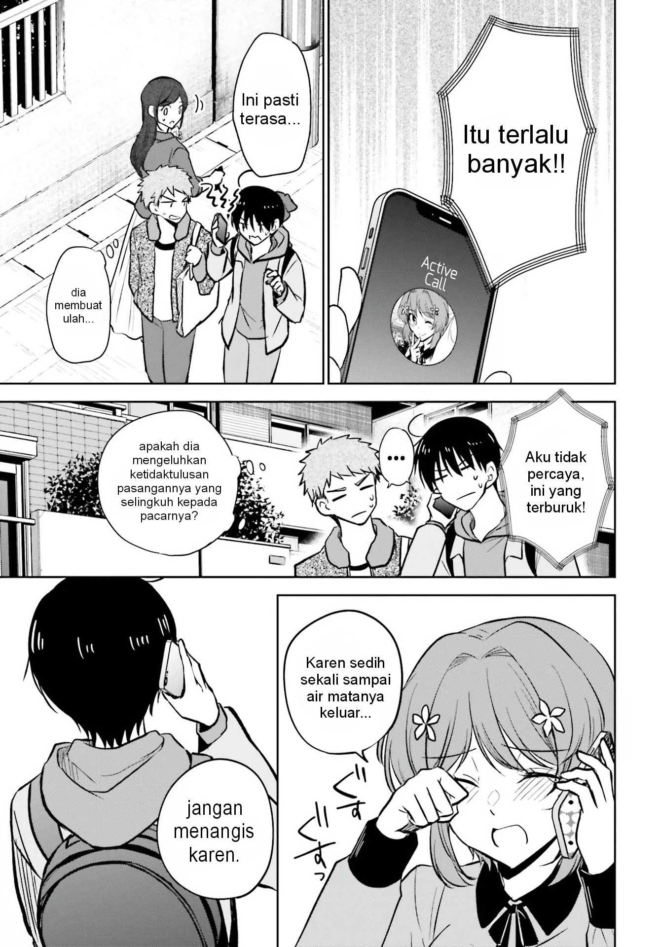 Kanojo ga Senpai ni NTR-reta node, Senpai no Kanojo wo NTR-masu Chapter 8 - halaman 19