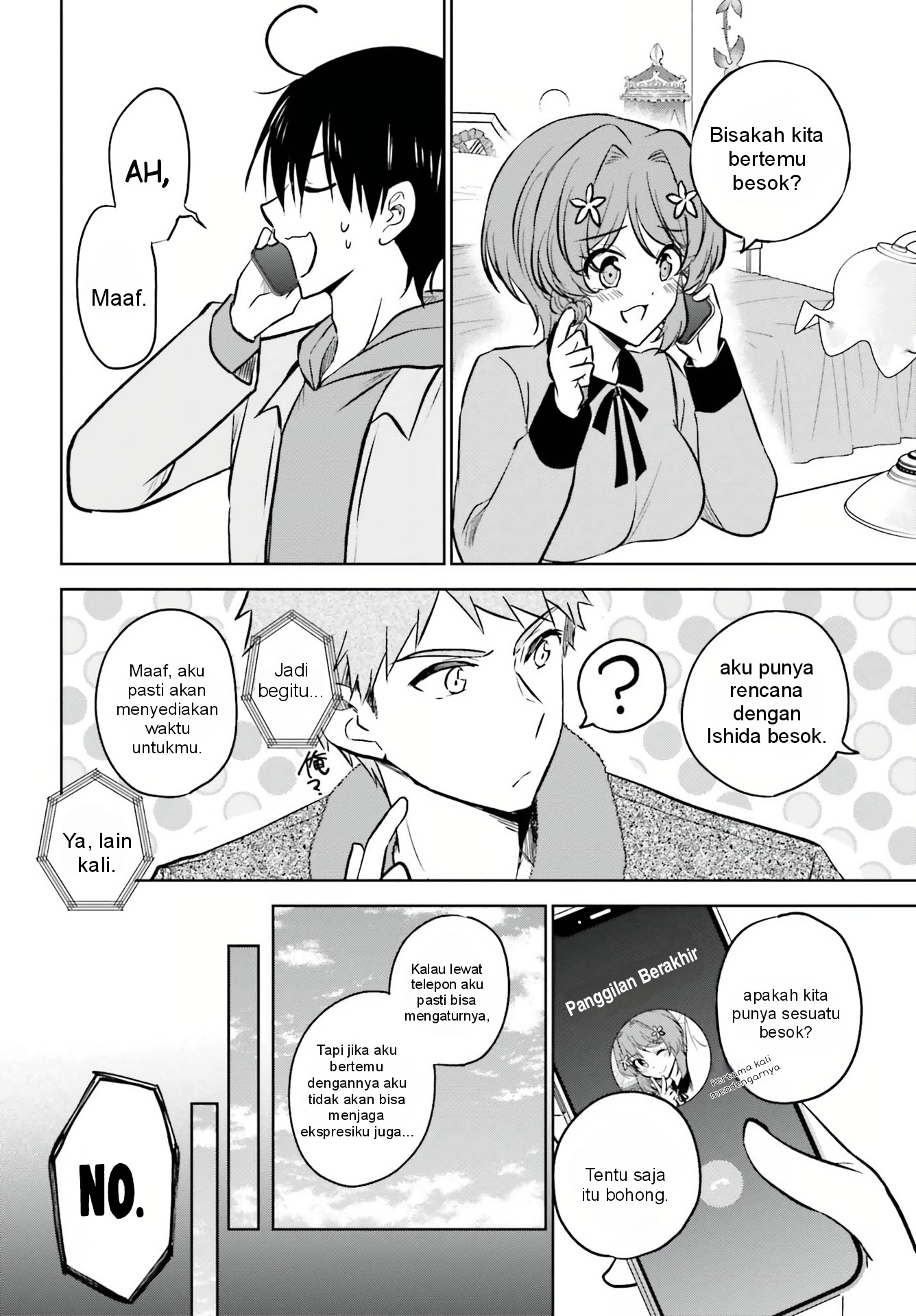 Kanojo ga Senpai ni NTR-reta node, Senpai no Kanojo wo NTR-masu Chapter 8 - halaman 24