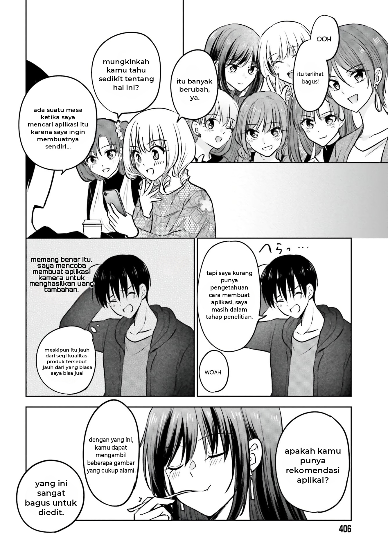 Kanojo ga Senpai ni NTR-reta node, Senpai no Kanojo wo NTR-masu Chapter 9 - halaman 17