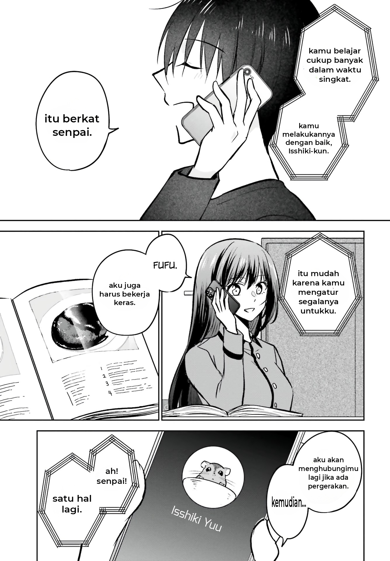 Kanojo ga Senpai ni NTR-reta node, Senpai no Kanojo wo NTR-masu Chapter 9 - halaman 22