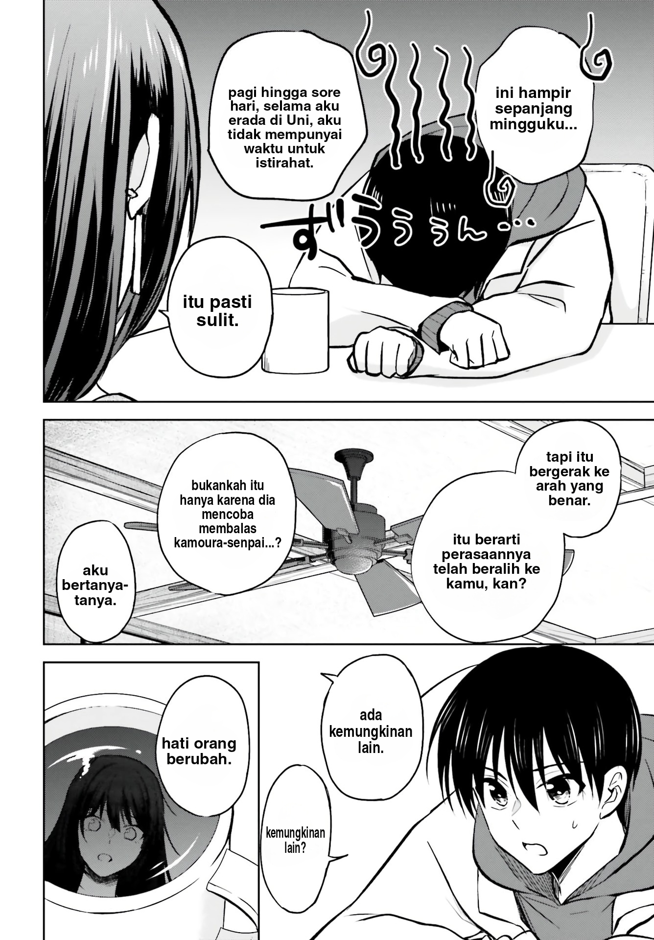Kanojo ga Senpai ni NTR-reta node, Senpai no Kanojo wo NTR-masu Chapter 9 - halaman 7