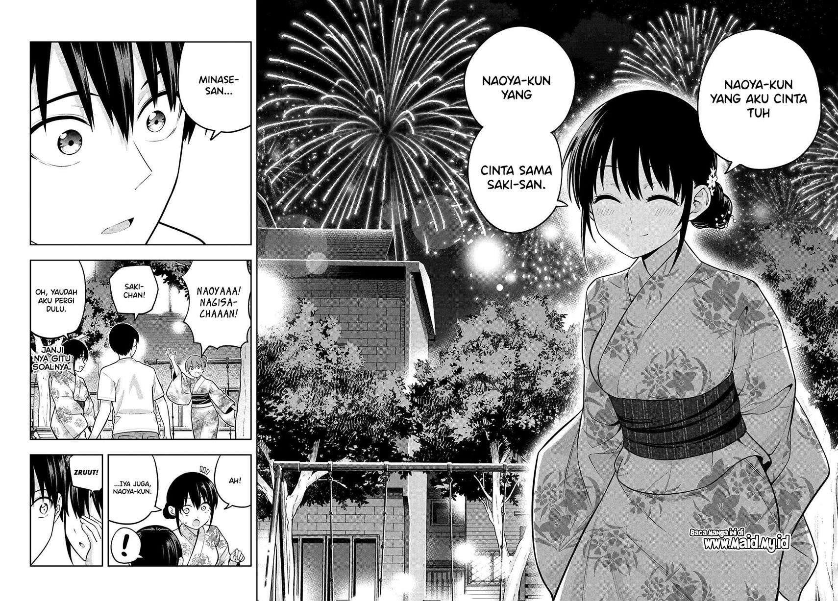 Kanojo mo Kanojo Chapter 52 - halaman 14