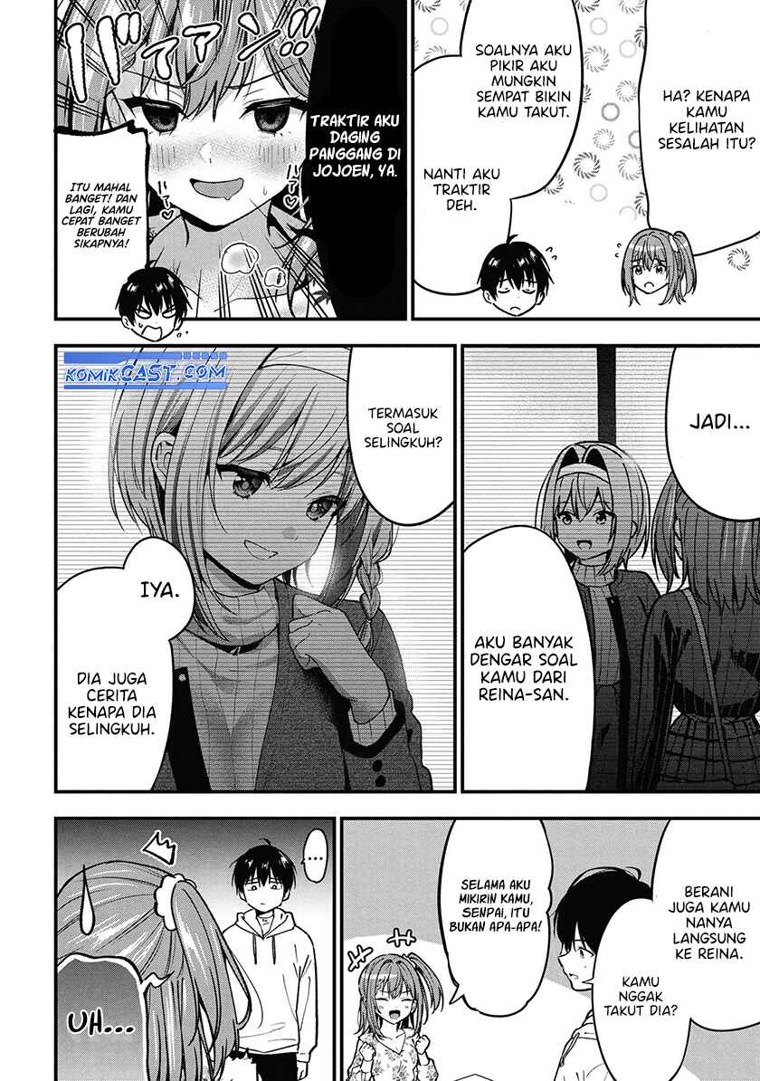 Kanojo ni Uwaki Sareteita Ore ga, Koakuma na Kouhai ni Natsukareteimasu Chapter 30 - halaman 16