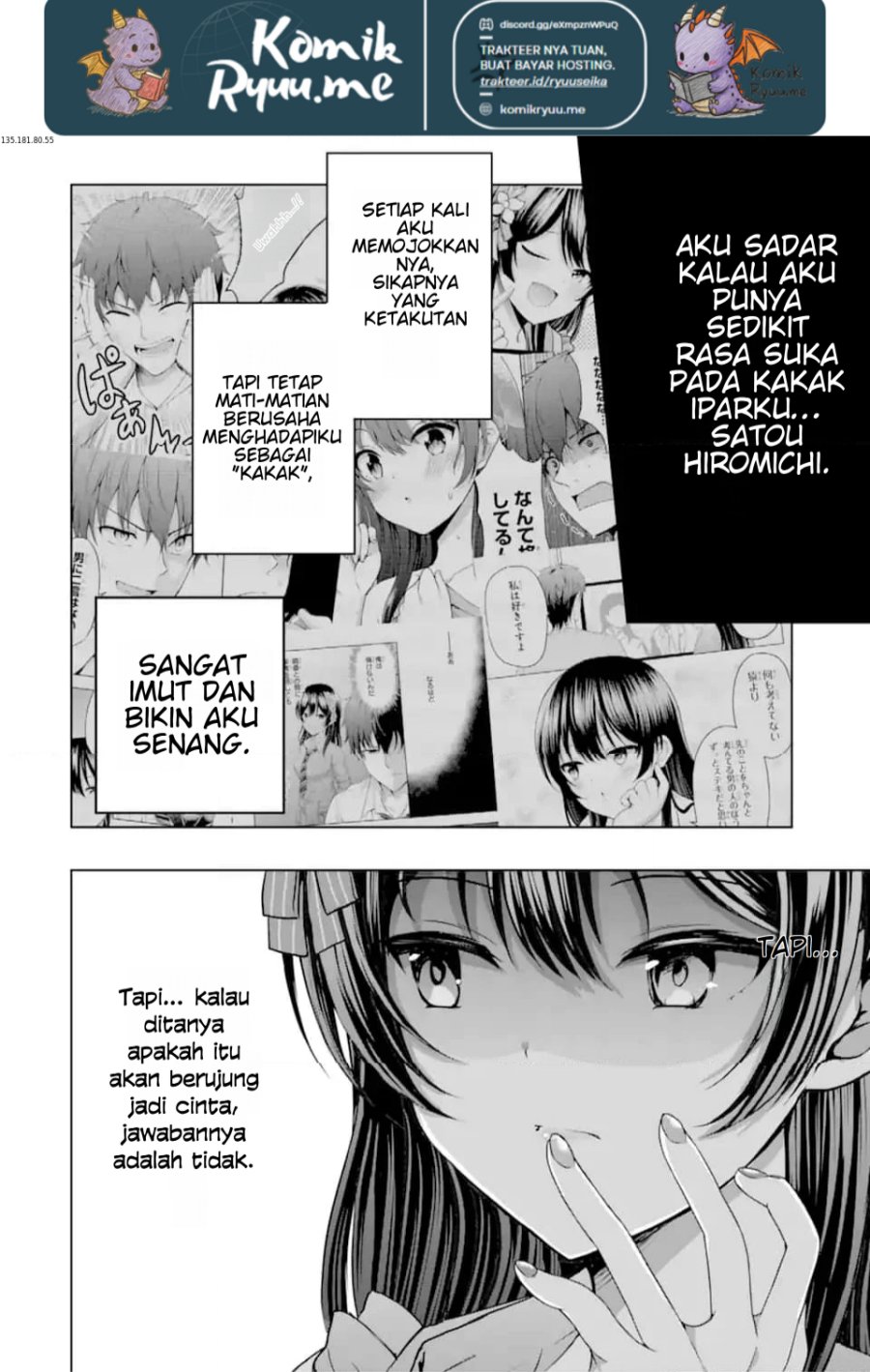 Kanojo no Imouto to Kisu wo Shita Chapter 10.1 - halaman 4
