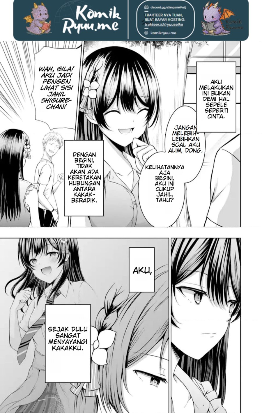 Kanojo no Imouto to Kisu wo Shita Chapter 10.1 - halaman 9