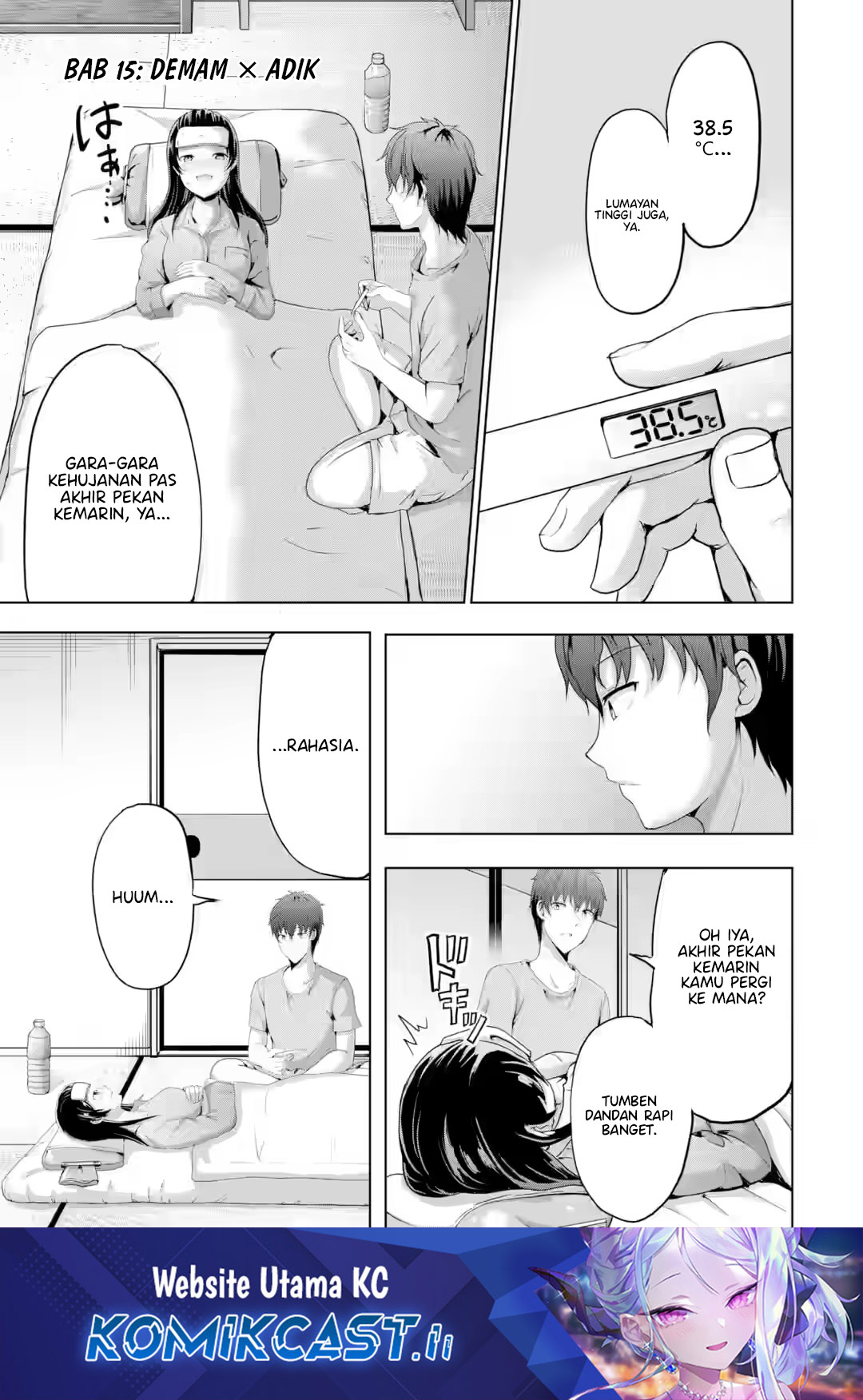 Kanojo no Imouto to Kisu wo Shita Chapter 15 - halaman 1