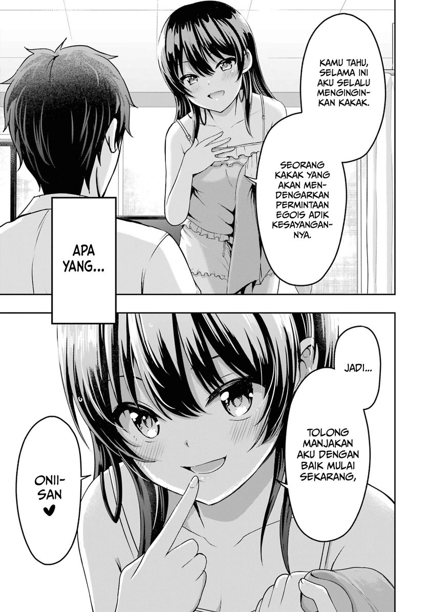 Kanojo no Imouto to Kisu wo Shita Chapter 3 - halaman 27