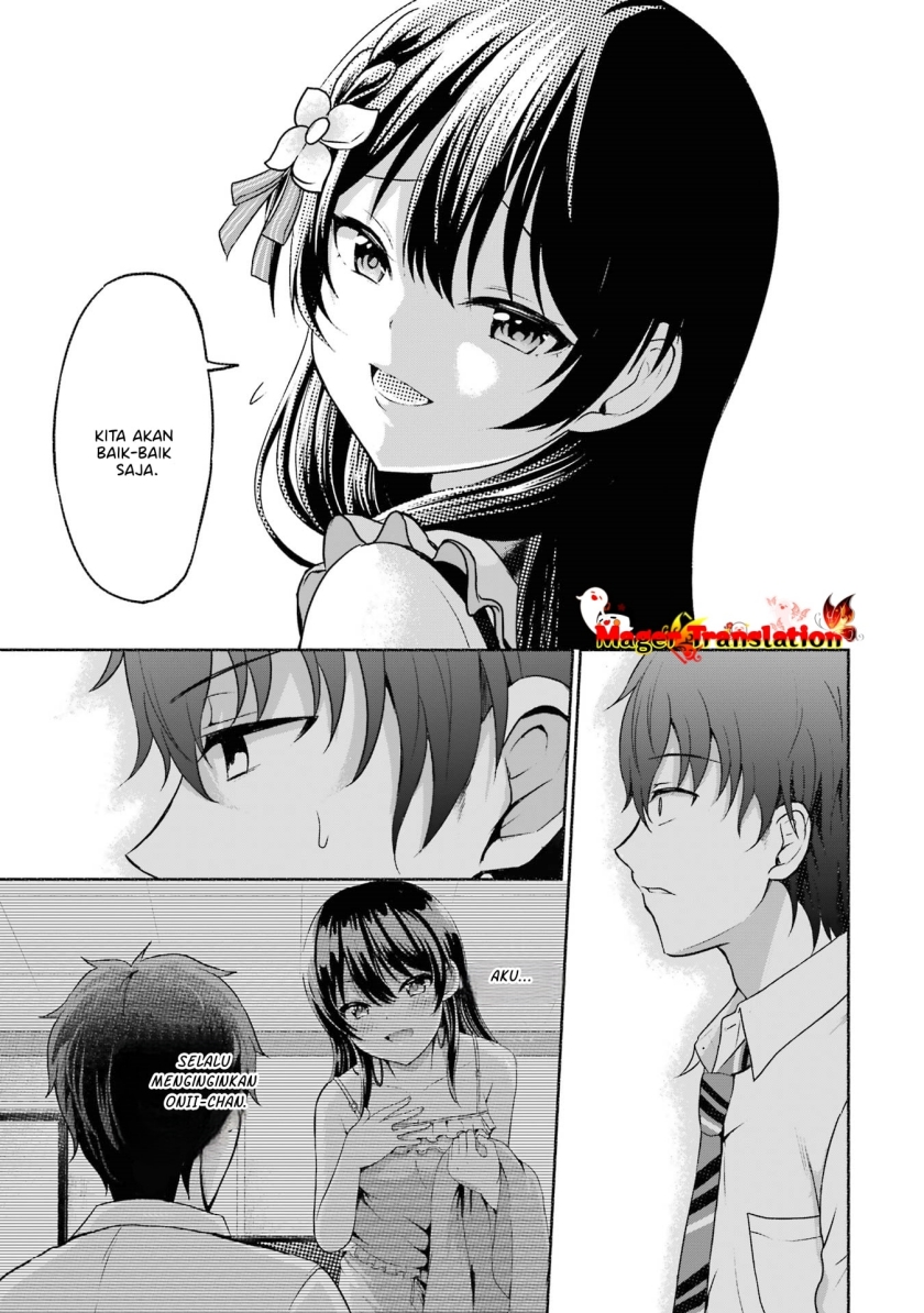 Kanojo no Imouto to Kisu wo Shita Chapter 5 - halaman 16