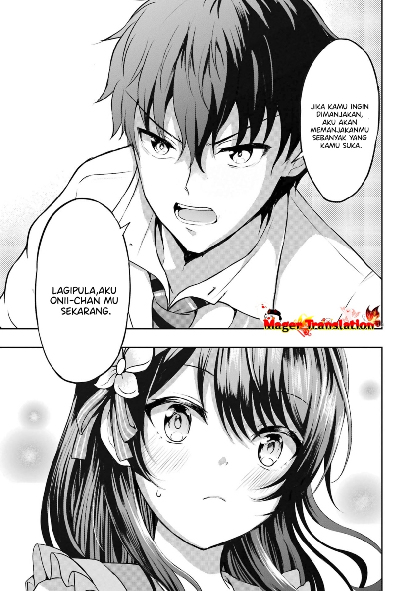 Kanojo no Imouto to Kisu wo Shita Chapter 5 - halaman 20